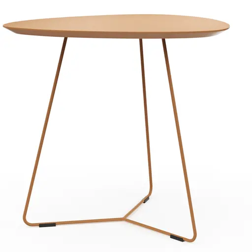 Ecktisch Fano - LBH ca. 59x50x55 cm, Fenix, Beige