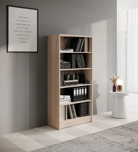 Regal - B ca. 72 cm, Sonoma Eiche Nachbildung