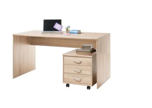 Rollcontainer - B ca. 46 cm, Sonoma Eiche Nachbildung