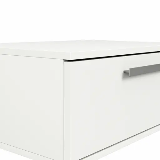 Hängeschrank Viana - Holzwerkstoff, Weiß