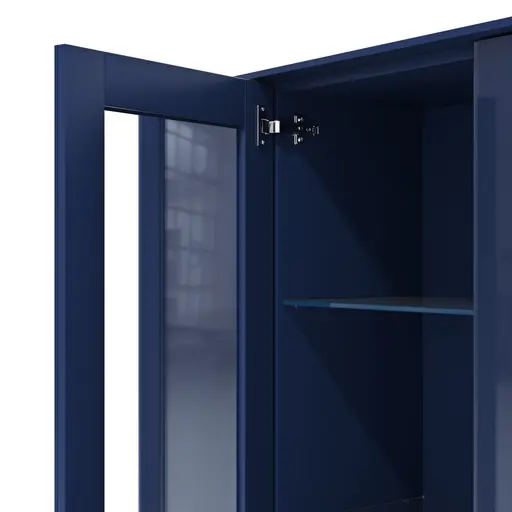 Highboard Parano - Lack, Helles Royalblau