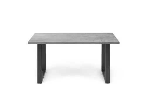 Esstisch - LB ca. 160x90 cm, Graphit, Schwarz