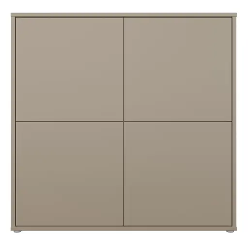Kommode FAID- B ca. 124 cm, Taupe