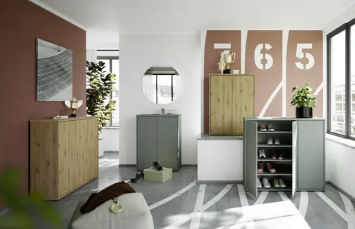 Schuhkommode FAID- Eiche Dekor