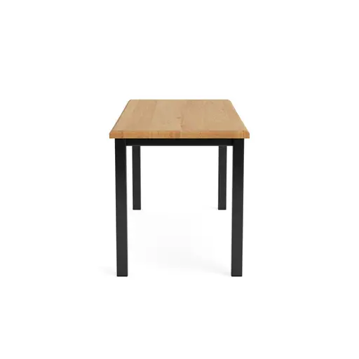 Tresentisch Arbaro - LB ca. 140x80 cm, Eiche massiv, natur geölt