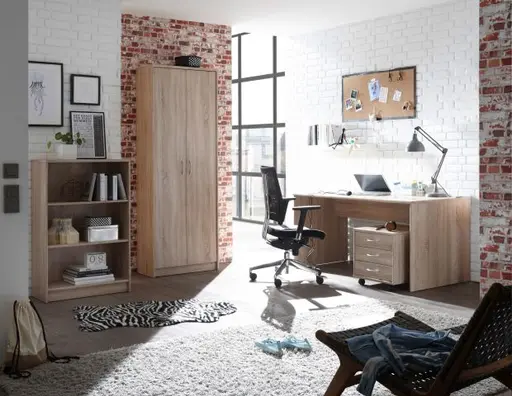 Hochschrank - B ca. 72 cm, Sonoma Eiche Nachbildung