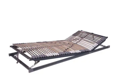 Lattenrost- Liegefläche ca. 140x200 cm, Kopf-/Fuß verstellbar