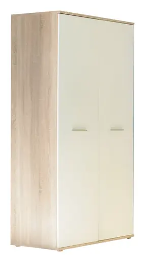 Jugendzimmer- 4 teilig, Eiche Dekor, Weiß