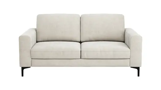 Sofa Oviedo - 2-Sitzer, Stoff, Natur