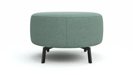 Hocker Morela - Stoff, Petrol