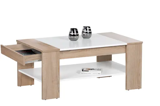 Couchtisch - LB ca. 100x58 cm, Eiche Sonoma Nachbildung