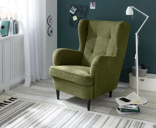 Sessel - Webstoff, Olive
