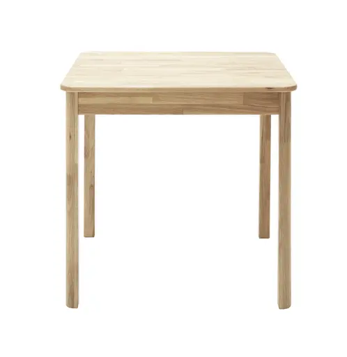 Esstisch - LB ca. 80x80 cm, Wildeiche massiv geölt