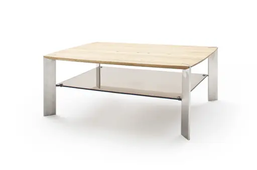 Couchtisch - LBH ca. 120x70x41 cm, Asteiche massiv