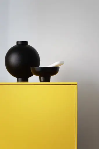 Kommode Casello - BHT ca. 45x144x37 cm, Lack Matt, Sonnengelb