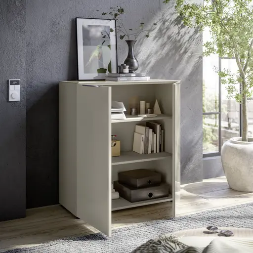 Kommode - B ca. 90 cm, Kaschmir