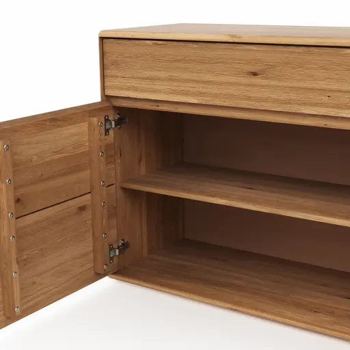 Sideboard Hillsboro - Wildeiche natur, geölt