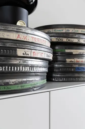 Highboard Ove - Lack, Kreide