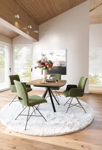 Esstisch - LB ca. 100x100 cm, Eiche