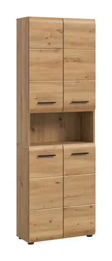 Hochschrank - B ca. 60 cm, Artisan Eiche Nachbildung