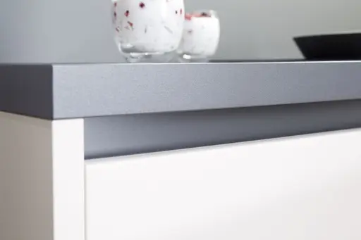 L-Küche 54.160 CO 6 522, Zartrose samtmatt 