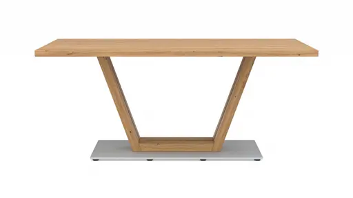 Couchtisch Faro Plus - LBH ca. 65x115x50 cm, Wildeiche massiv, Holzfarben