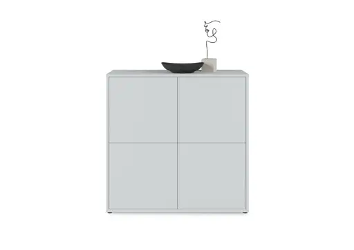 Kommode FAID- B ca. 124 cm, Hellgrau