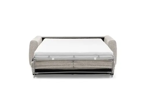 Schlafsofa MYLES - Stoff, Truffle
