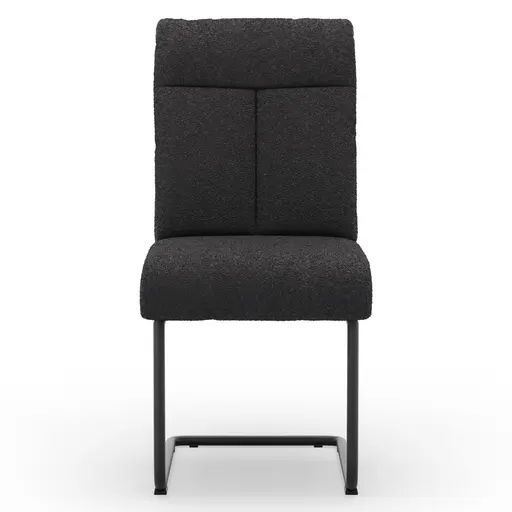 Freischwinger Ravina - Stoff, Anthrazit