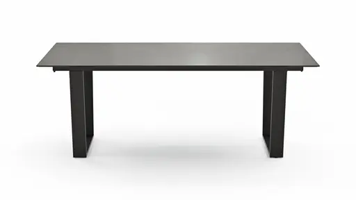 Esstisch Dinner - verlängerbar, LB ca. 200x95 cm, Kunststoff, Grau