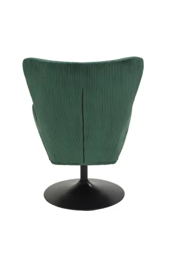 Sessel - drehbar, Stoff, Grün