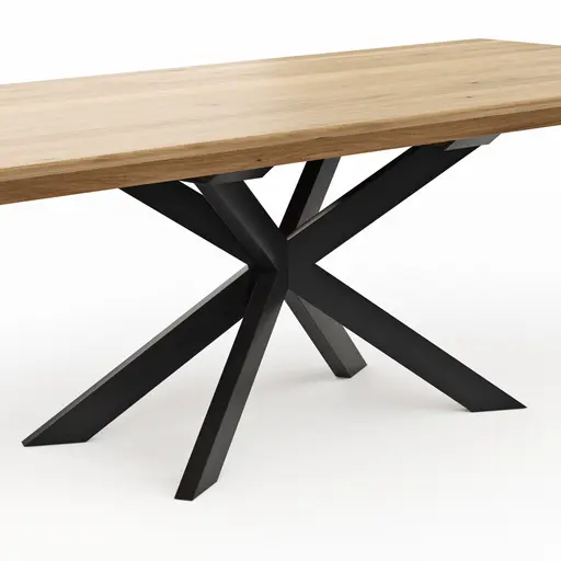 Esstisch Talara Lola - beidseitig ausziehbar, LB ca. 240x100cm, Wildeiche Bianco