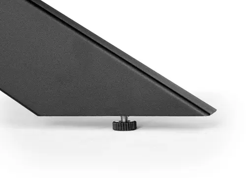 Esstisch - LB ca. 200x100 cm, Wildeiche massiv geölt, Schwarz