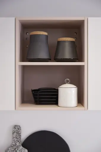 Wohnküche 56.210 CO 4 523, Kristallweiß matt 