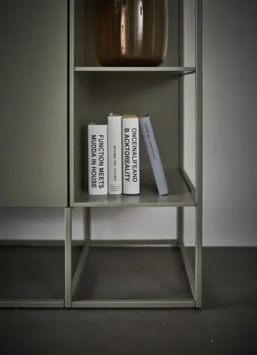 Highboard Catona - Lack Matt, Salbei