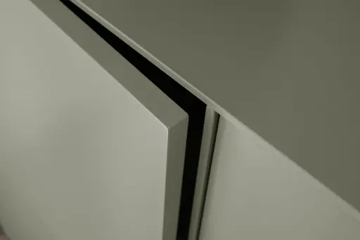 Highboard Casello - BHT ca. 120x127x37 cm, Lack Matt, Olivgrün