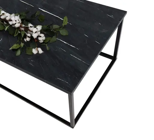 Couchtisch - BHT ca. 120x46x60 cm, Schwarz