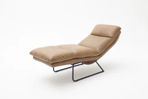 Liege Ferdinand - inkl. Relaxfunktion, Leder, Tabakbraun