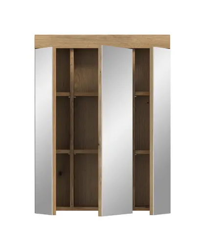 Spiegelschrank - B ca. 60 cm, Evoke Eiche Nachbildung