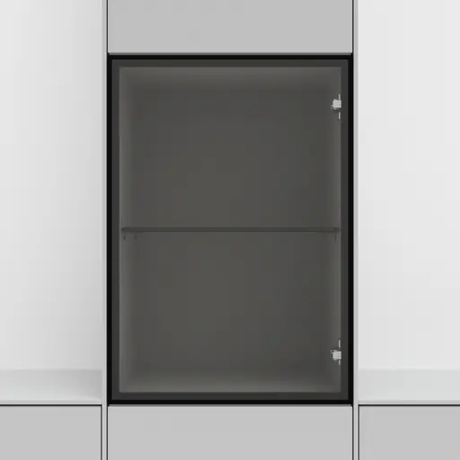 Wohnwand Medio - Lack, Weiß