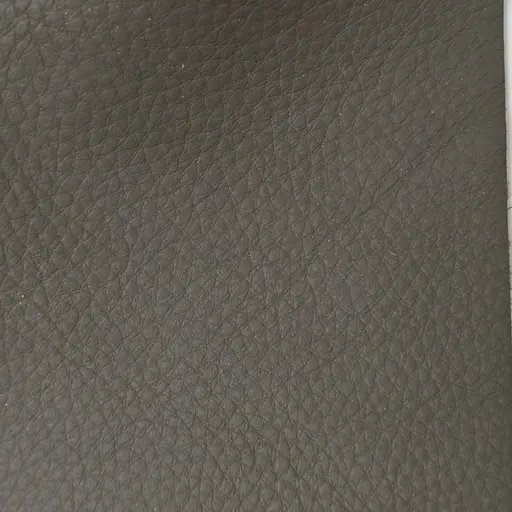 Armlehnstuhl MELE - drehbar, Leder, Dunkelbraun