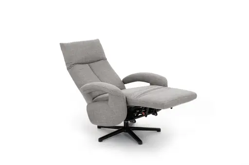 Fernsehsessel - Relaxfunktion, Stoff, Grau