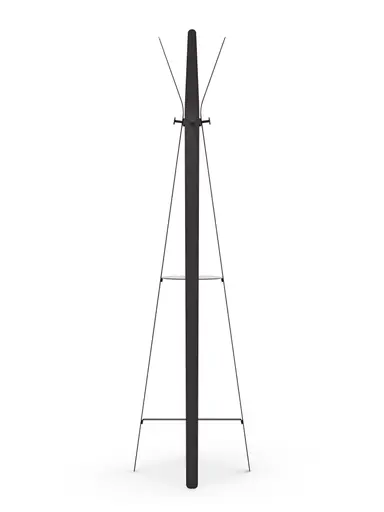 Garderobenständer Signe - Lack, Schwarz