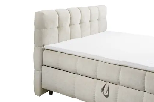 Boxbett- Liegefläche ca. 180x200 cm, Stoff, Beige
