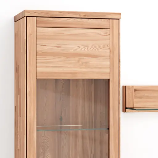 Wohnwand Faro 6.0 - Kernbuche massiv, geölt