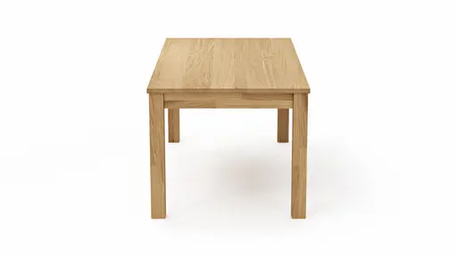 Esstisch Dinner - LB ca. 180x90 cm, Wildeiche massiv