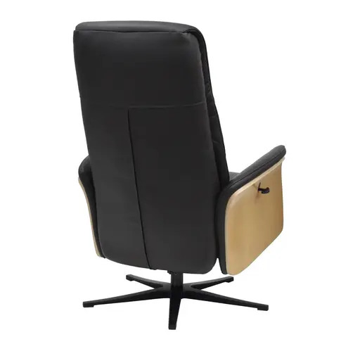 TV-Sessel MARCES - drehbar, Relaxfunktion, Kopfteilverstellung, Leder, Schoko