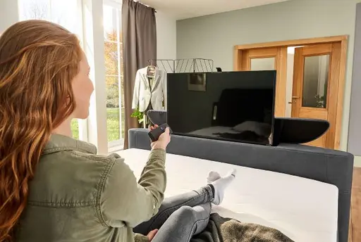 Boxspringbett- Liegefläche ca. 180x200 cm, Stoff, Dunkelgrau