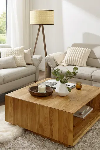 Sofa Jacksonville - 3-Sitzer, inkl. Rückenverstellung, Stoff, Beige