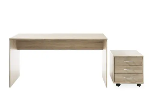 Rollcontainer - B ca. 46 cm, Sonoma Eiche Nachbildung